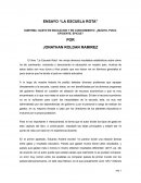 ﻿Ensayo “La escuela rota”