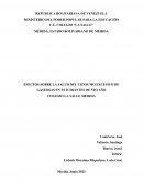 Efectos del consumo excesivo de gaseosas