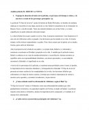 Análisis película El hijo de la novia