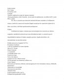 Trastorno malabsortivo propio de regiones tropicales