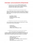 Actividad: comunicándome eficazmente, ¿Qué es la comunicación asertiva?
