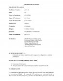 Evaluación por motivo de prácticas de la asignatura de diagnóstico e informe psicológico