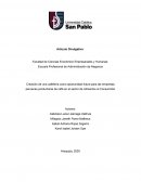 Creación de una cafetería