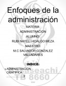 Enfoques de la administración