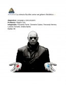 Generos literarios. Ciencia Ficción