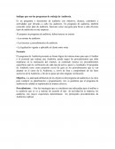 Programas de auditoria