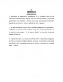 Diagnóstico pedagógico