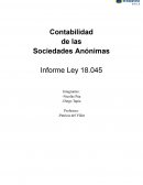 Contabilidad de las Sociedades Anónimas Informe Ley 18.045