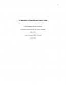 La Innovación y el Desarrollo para América Latina