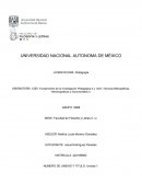 Fundamentos de la Investigación Pedagógica II