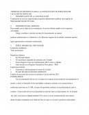 Términos de referencia para la contratación de servicios por locación de servicios