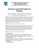 Situación actual del empleo en Panamá