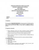 Guía actividad. Planeación estratégica