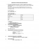 Ejercicios: estructuras secuenciales