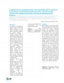 Gestion de las compensaciones como estrategia de la GTH