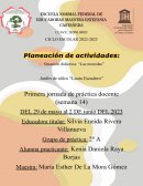 Planeación de preescolar