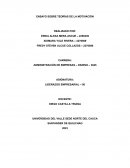 Ensayo sobre teorías de la motivación