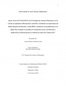 Primer Informe de Avance Práctica Administrativa