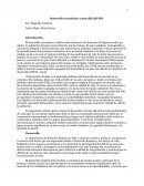 Desarrollo económico y más allá del PIB