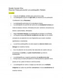 Resumen. Pistas para escribir una autobiografía- Robledo