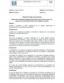 Proyecto final de ecología