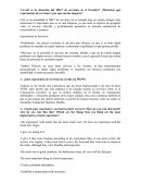 ¿Cuál es la situación del MKT de servicios en el Ecuador?