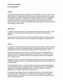 Evolucion de la calidad