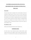 Factores legales que influyen en el sicariato juvenil en el Perù 2018