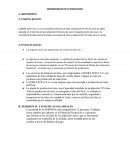 Memorandum de planificación