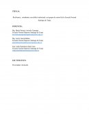 Resiliencia: estudiantes con déficit intelectual y un grupo de control