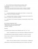 Derecho Ambiental Constitución política de Colombia