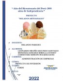 Proyecto “Helados artesanales”