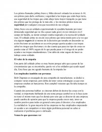 Resumen Los lideres comen al final. Página 1