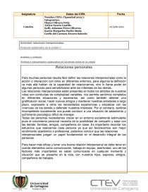 Datos del CIPA. Página 1