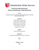 La delincuencia juvenil a causa de la falta de educación