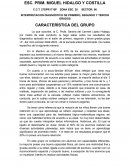 Interpretación diagnóstico de primero, segundo y tercer grados