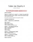 Taller de Diseño II Composición Tridimensional