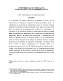 Sistemas de salud en America Latina desde una perspectiva de pensamiento crítico
