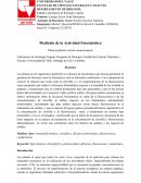 Medición de la Actividad Fotosintética