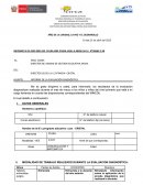 Informe de la evaluación diagnóstica