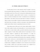 El temor a hablar en público