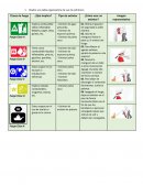 Tabla organizadora de extintores