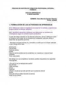 Proceso de gestión de formación profesional integral. Página 1