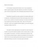 Redacción Teoría Freudiana