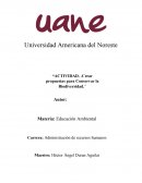 Crear propuestas para Conservar la Biodiversidad