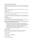 Concepto de los asientos de liquidación