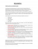 Teoría clásica de la administración