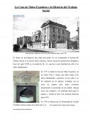 La Casa de Niños Expósitos y la Historia del Trabajo Social