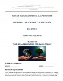 Uso de la tecnología con bases éticas