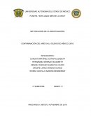 Contaminación del aire en la ciudad de México